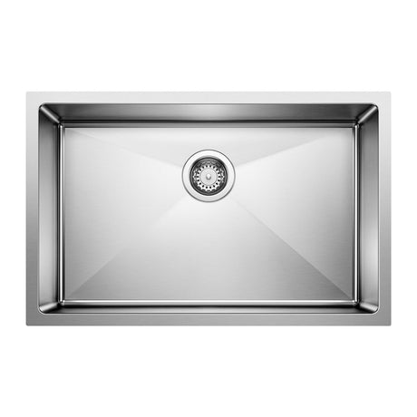 Blanco Quatrus R15 28" Single Bowl Kitchen Sink - BUILDMYPLACE