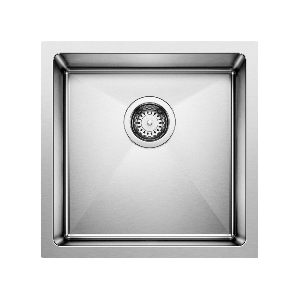 Blanco Quatrus R15 Bar Sink in Satin Polished Finish - BUILDMYPLACE