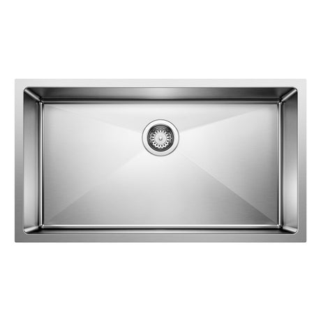Blanco Quatrus R15 Super Single Bowl Kitchen Sink - BUILDMYPLACE