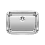Blanco Stellar 25 Inch Stainless Steel Undermount Kitchen Sink - BUILDMYPLACE