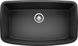 Blanco Valea 32 Inch Silgranit Super Single Bowl Undermount Kitchen Sink - BUILDMYPLACE
