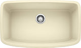 Blanco Valea 32 Inch Silgranit Super Single Bowl Undermount Kitchen Sink - BUILDMYPLACE