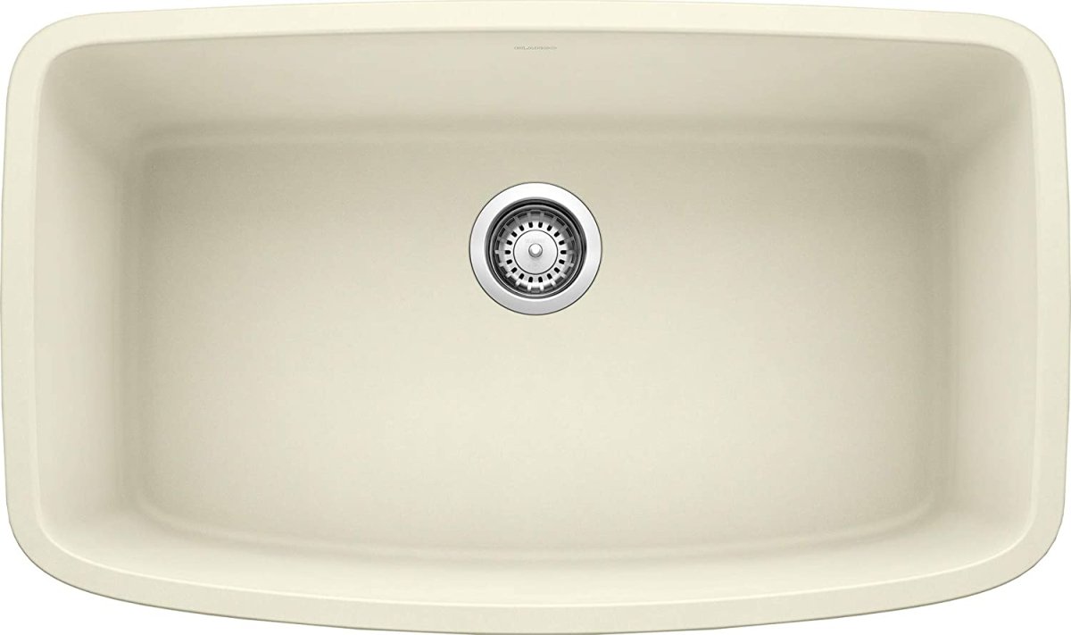 Blanco Valea 32 Inch Silgranit Super Single Bowl Undermount Kitchen Sink - BUILDMYPLACE