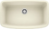 Blanco Valea 32 Inch Silgranit Super Single Bowl Undermount Kitchen Sink - BUILDMYPLACE