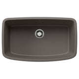 Blanco Valea 32 Inch Silgranit Super Single Bowl Undermount Kitchen Sink - BUILDMYPLACE
