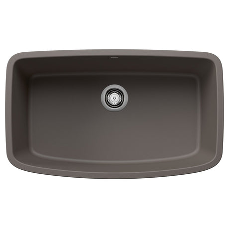 Blanco Valea 32 Inch Silgranit Super Single Bowl Undermount Kitchen Sink - BUILDMYPLACE