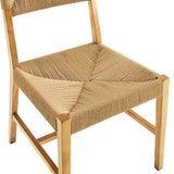 Bodie Wood Dining Chair - BUILDMYPLACE