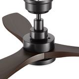 BONELLI 48 inch 3 - Blade Ceiling Fan with LED Light & Remote - LEDMyPlace