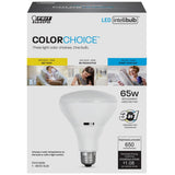BR30 LED Bulbs, 9.5W, E26, IntelliBulb ColorChoice, 650 Lumen, 3 color temperatures - BUILDMYPLACE