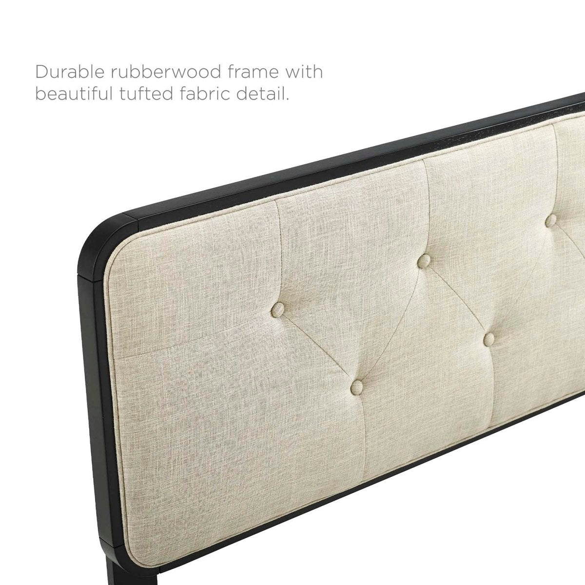 Bridgette Full Wood Platform Bed With Splayed Legs - BUILDMYPLACE