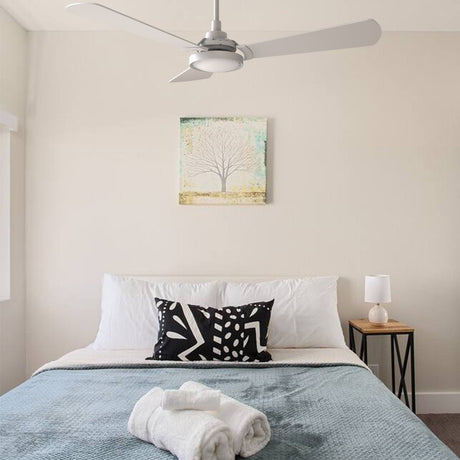 BRISA 52 inch 3 - Blade Smart Ceiling Fan with LED Light & Remote - LEDMyPlace