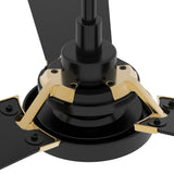 BRISA 52 inch 3 - Blade Smart Ceiling Fan with LED Light & Remote - LEDMyPlace