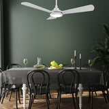 BRISA 56 inch 3 - Blade Smart Ceiling Fan with LED Light & Remote - LEDMyPlace