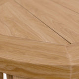 Brisbane Teak Wood Outdoor Patio Side Table - BUILDMYPLACE