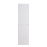 Brooklyn Contemporary Floating / Wall Mounted Bathroom Linen Side Cabinet With Soft Closing Doors - BUILDMYPLACE