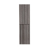 Brooklyn Contemporary Floating / Wall Mounted Bathroom Linen Side Cabinet With Soft Closing Doors - BUILDMYPLACE