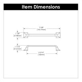 Cabinet Pull 6 - 5/16 Inch (160mm) Center to Center - Hickory Hardware - BUILDMYPLACE