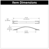 Cabinet Pulls 6 - 5/16 Inch (160mm) Center to Center - Hickory Hardware - BUILDMYPLACE