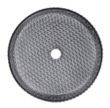 Cache 15.75" Round Glass Vessel Sink in Black - BUILDMYPLACE