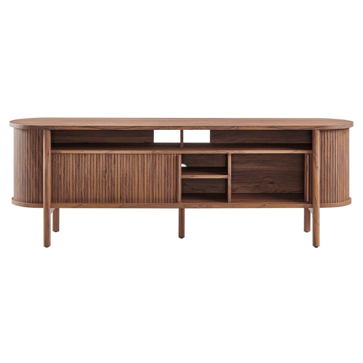 Cadence 71" Curved TV Stand - BUILDMYPLACE