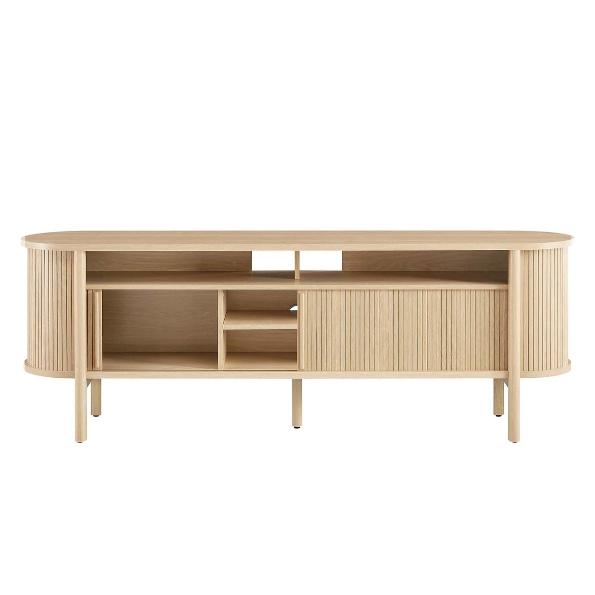Cadence 71" Curved TV Stand - BUILDMYPLACE