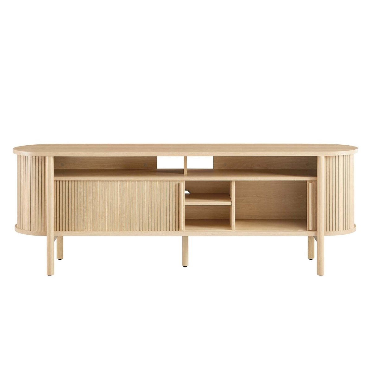 Cadence 71" Curved TV Stand - BUILDMYPLACE