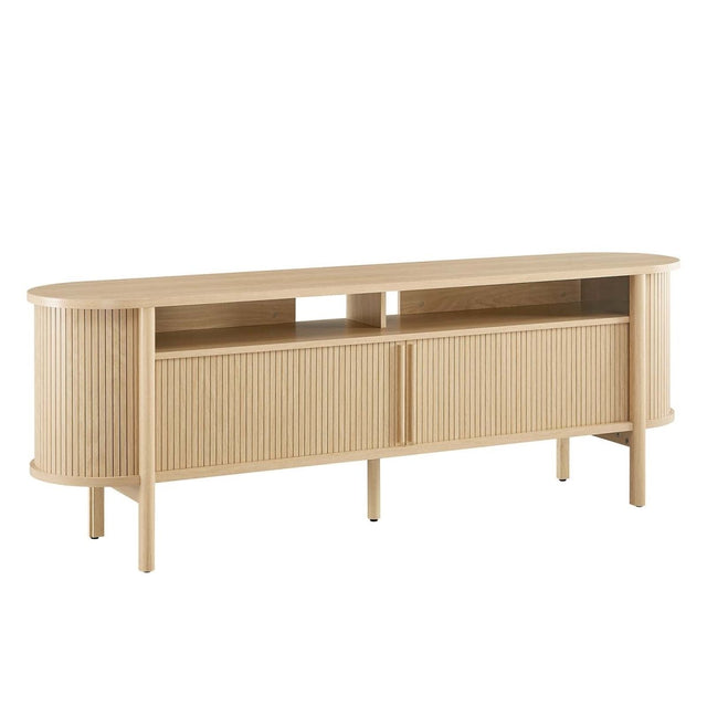 Cadence 71" Curved TV Stand - BUILDMYPLACE
