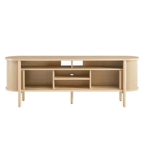 Cadence 71" Curved TV Stand - BUILDMYPLACE