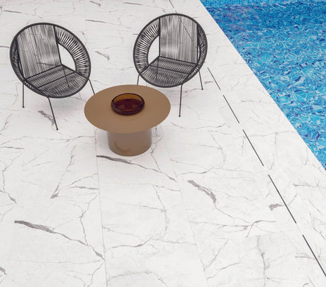 Calacatta Pearl Matte 2CM. Paver (7.74 Sqft/Case) - BUILDMYPLACE