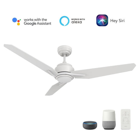 CALEN 48 inch 3 - Blade Smart Ceiling Fan with LED Light & Remote - LEDMyPlace