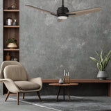 CALEN 52 inch 3 - Blade Smart Ceiling Fan with LED Light & Remote - LEDMyPlace