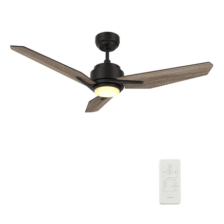 CALEN 52 inch 3 - Blade Smart Ceiling Fan with LED Light & Remote - LEDMyPlace