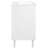 Calla 24" Perforated Metal Bathroom Vanity - BUILDMYPLACE