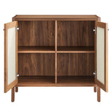 Capri 33" Wood Grain Storage Cabinet - BUILDMYPLACE