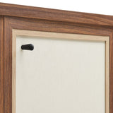 Capri 33" Wood Grain Storage Cabinet - BUILDMYPLACE
