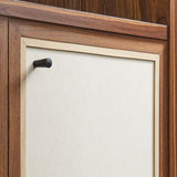 Capri 4 - Shelf Wood Grain Bookcase - BUILDMYPLACE