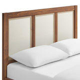 Capri Queen Wood Grain Platform Bed - BUILDMYPLACE