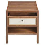 Capri Wood Grain Nightstand - BUILDMYPLACE