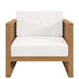 Carlsbad 6 - Piece Teak Wood Outdoor Patio Set - BUILDMYPLACE