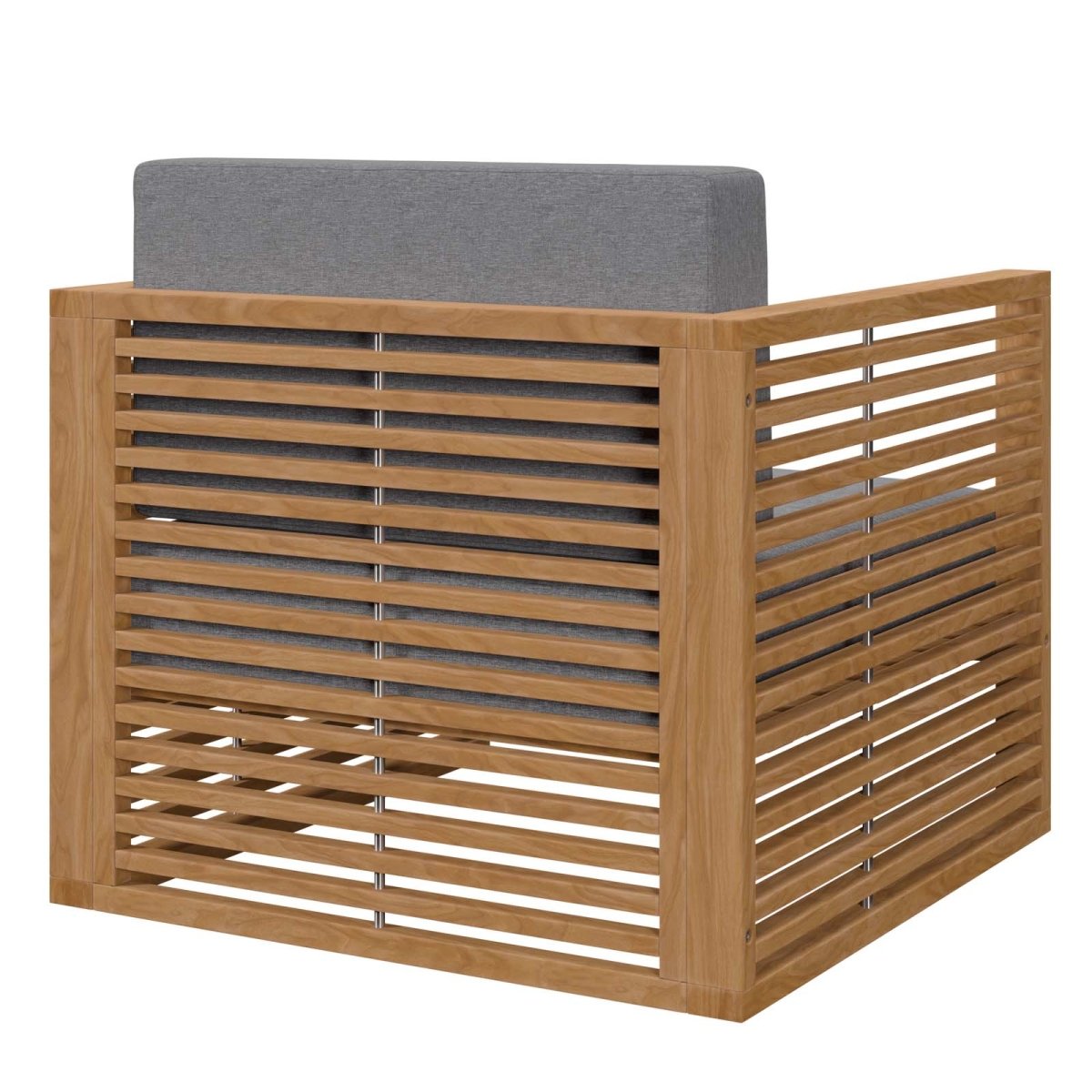 Carlsbad 6 - Piece Teak Wood Outdoor Patio Set - BUILDMYPLACE