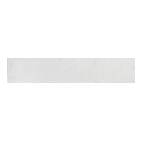 Carrara White Quartz Sidesplash