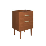 Cassia Teak Wood Bathroom Vanity Cabinet (Sink Basin Not Included) - BUILDMYPLACE