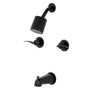 Centurion Two Handle Tub And Shower Faucet In 5" Tub Spout Reach - BUILDMYPLACE