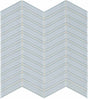 Chevron Element Skylight Light Colors Glass Mosaic - BUILDMYPLACE