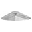 Claremont 9.5" Square Rainfall Shower Head, Polished Chrome - BUILDMYPLACE