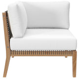 Clearwater Outdoor Patio Teak Wood Sofa - BUILDMYPLACE