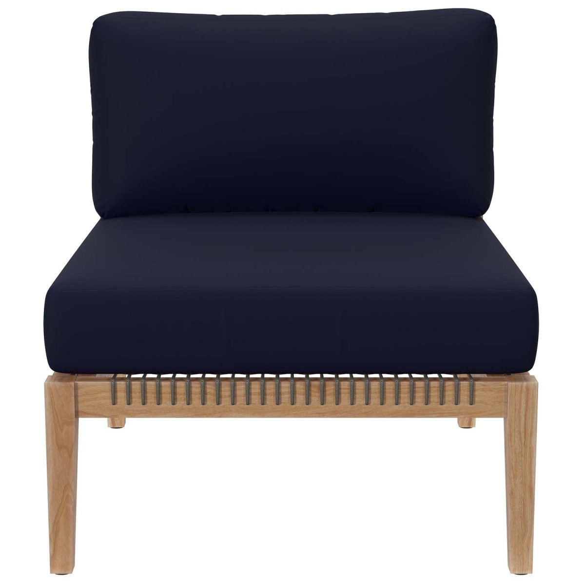 Clearwater Outdoor Patio Teak Wood Sofa - BUILDMYPLACE