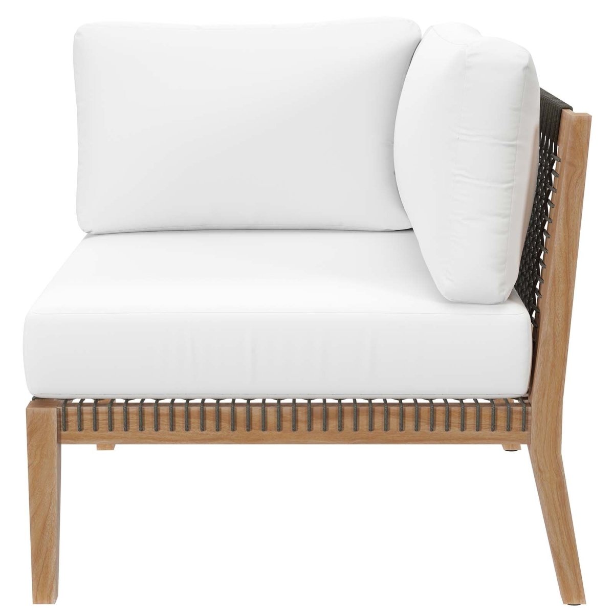 Clearwater Outdoor Patio Teak Wood Sofa - BUILDMYPLACE