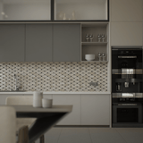 Clipped Diamond Impero Reale Polished Marble Mosaic - BUILDMYPLACE