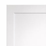 Ivanees 1-Panel Hollow Core Molded Shaker Door Slab - Madison 80 Inch Height